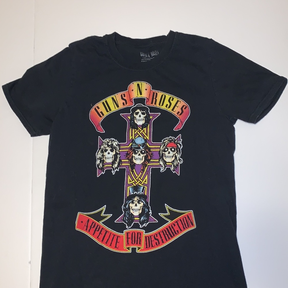 Guns n Roses Appetite for Destruction T-Shirt - Women’s Size Small - Picture 4 of 8